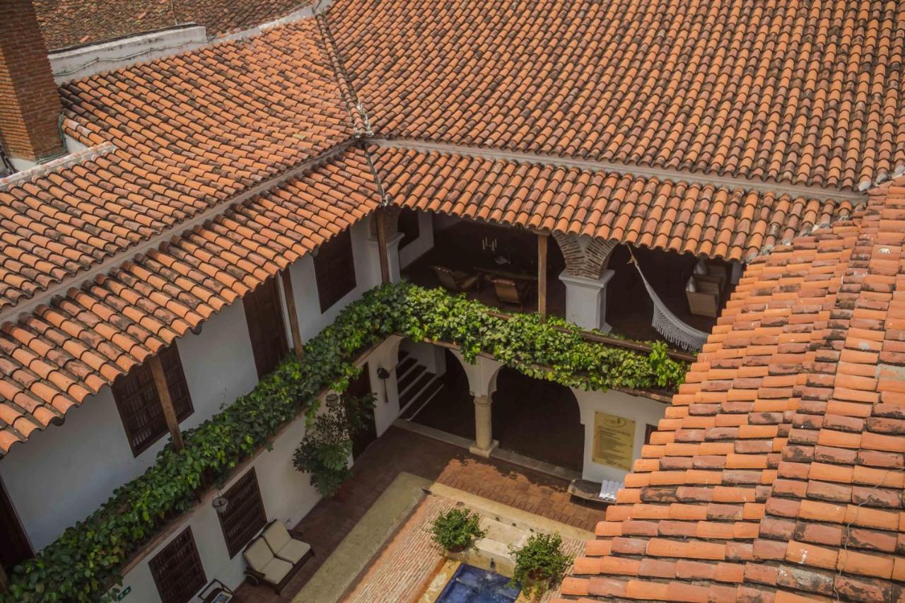 Hotel Boutique Casa Del Arzobispado Cartagena Exterior foto