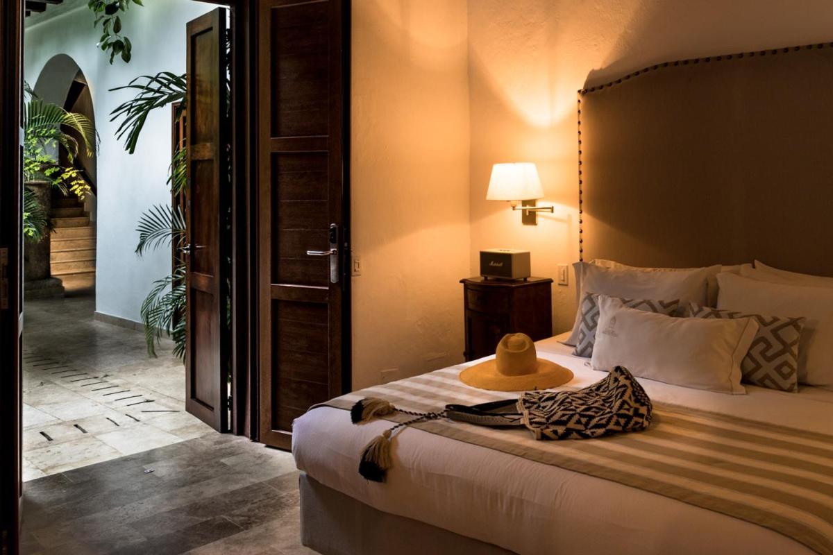 Hotel Boutique Casa Del Arzobispado Cartagena Exterior foto